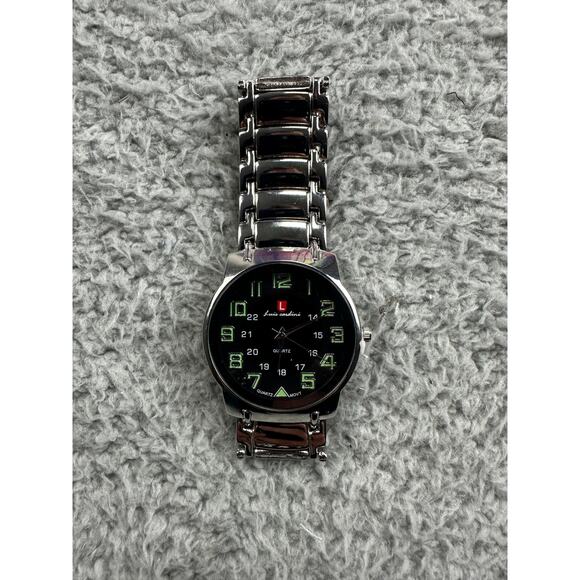 Luis Cardini His Metal Link Stylish Analog Watch Quartz - Picture 2 of 6
